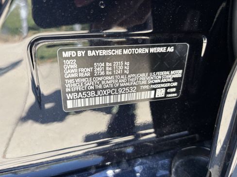 Certified 2023 BMW 540i w/ M Sport Package RWD image 37
