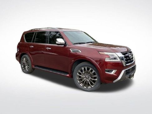 Used 2023 Nissan Armada Platinum w/ Captain's Chairs Package image 41