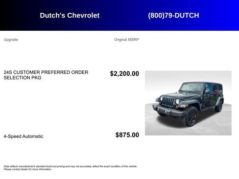 Used 2011 Jeep Wrangler Unlimited Sport AWD/4WD image 5