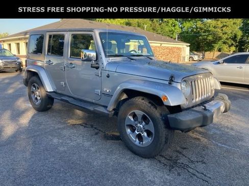 Used 2017 Jeep Wrangler Unlimited Sahara image 1