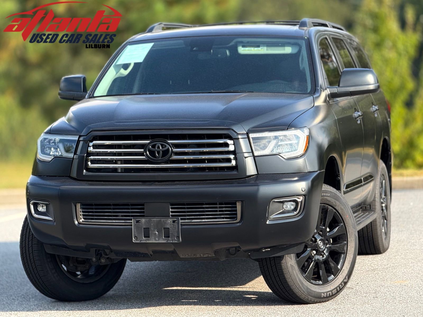 Used 2021 Toyota Sequoia Nightshade w/ Safety & Convenience Package RWD image 1