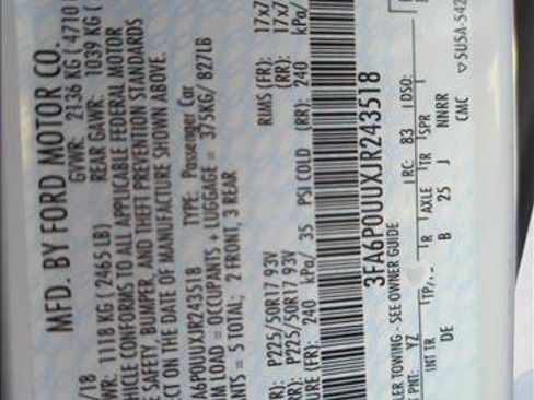 Used 2018 Ford Fusion S image 25