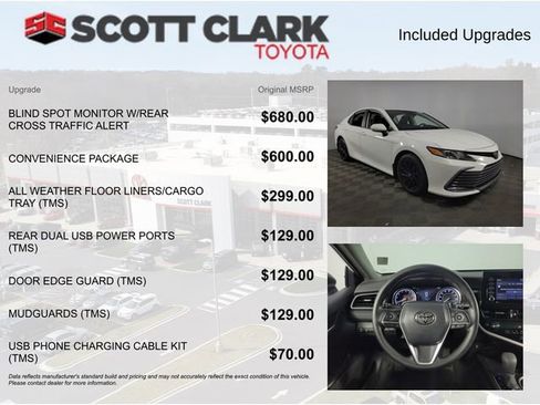 Used 2023 Toyota Camry LE w/ Convenience Package AWD/4WD image 8