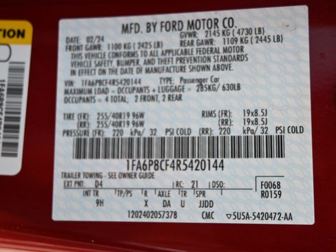 Used 2024 Ford Mustang GT Premium RWD image 36