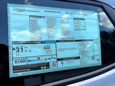 Used 2026 Chevrolet TrailBlazer LS image 11