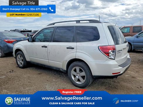 Used 2012 Subaru Forester 2.5X w/ Alloy Wheel Pkg AWD/4WD image 3
