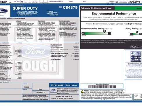 Used 2022 Ford F250 King Ranch w/ Tremor Off-Road Package AWD/4WD image 10