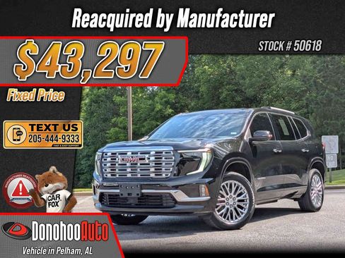 Used 2024 GMC Acadia Denali FWD image 1