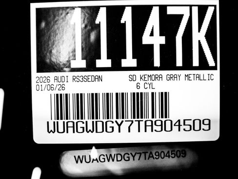 New 2026 Audi RS 3 image 33