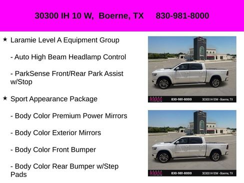 Used 2021 RAM 1500 Laramie w/ Sport Appearance Package AWD/4WD image 17
