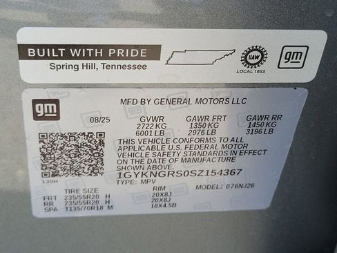 Used 2025 Cadillac XT5 Sportv image 34