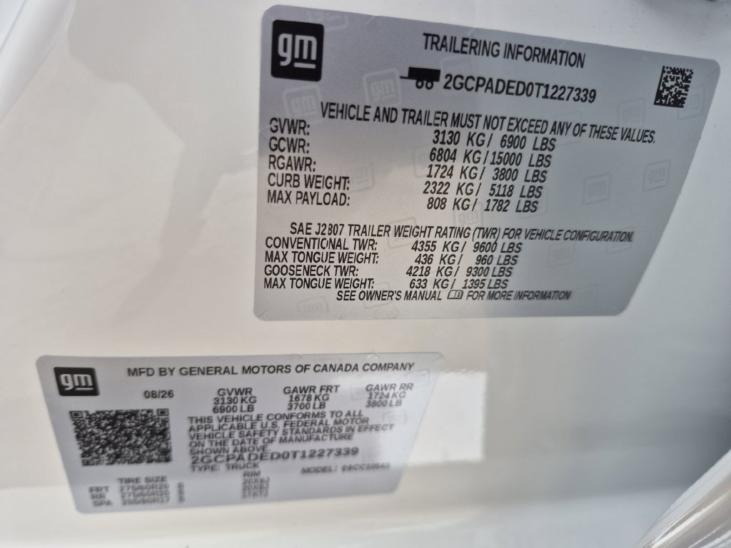 New 2026 Chevrolet Silverado 1500 RST w/ All Star Edition Plus RWD image 30