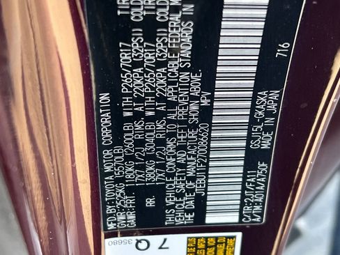 Used 2007 Toyota FJ Cruiser 4WD image 23