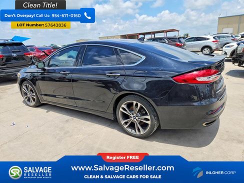 Used 2019 Ford Fusion Titanium AWD/4WD image 3