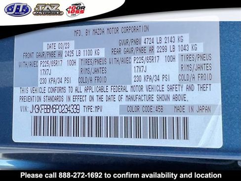 Used 2023 MAZDA CX-5 AWD 2.5 S w/ Select Package image 19