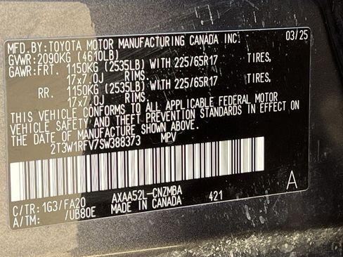 Used 2025 Toyota RAV4 XLE FWD image 29