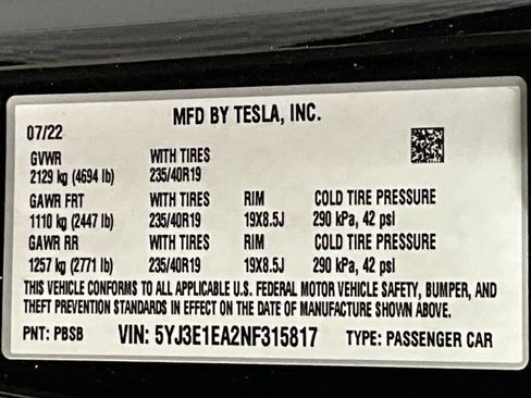 Used 2022 Tesla Model 3 image 30