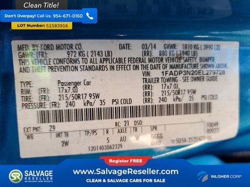 Used 2014 Ford Focus Titanium FWD image 16