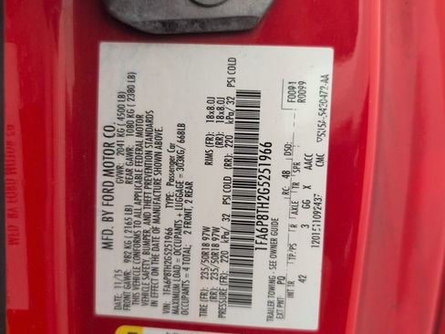 Used 2016 Ford Mustang Premium w/ Equipment Group 201A image 46