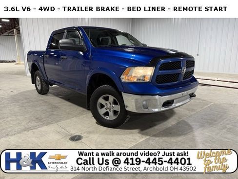 Used 2017 RAM 1500 Outdoorsman image 1