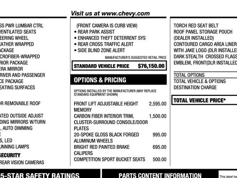 Used 2023 Chevrolet Corvette Stingray Premium Cpe w/ 3LT image 36