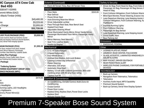 New 2026 GMC Canyon AT4 w/ Technology Plus Package image 7