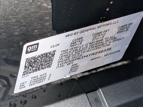 New 2026 Chevrolet Tahoe Z71 w/ Z71 Off-Road Package image 20