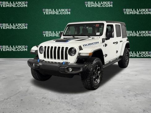 Used 2023 Jeep Wrangler Unlimited Rubicon 4xe w/ Cold Weather Group image 3