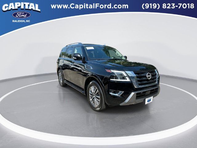 Used 2022 Nissan Armada SL w/ Captain's Chairs Package AWD/4WD image 2