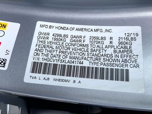 Used 2020 Honda Accord EX-L image 34