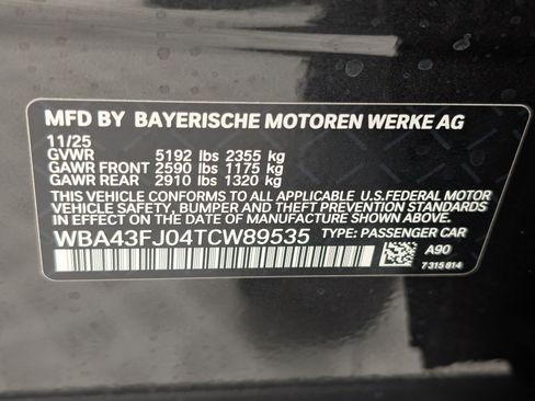 New 2026 BMW 530i w/ Premium Package RWD image 22
