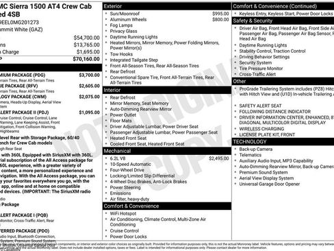 Used 2021 GMC Sierra 1500 AT4 w/ AT4 Premium Package AWD/4WD image 4