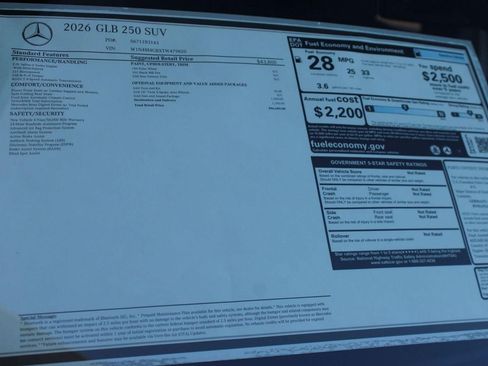 New 2026 Mercedes-Benz GLB 250 image 33