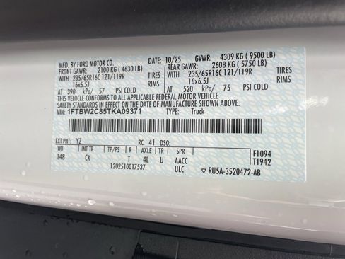 New 2026 Ford Transit 350 148 Medium Roof AWD image 45