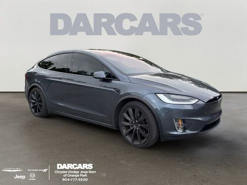 Used 2017 Tesla Model X 100D AWD/4WD image 1