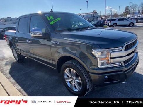 Used 2018 Ford F150 Platinum w/ Equipment Group 701A Luxury image 2