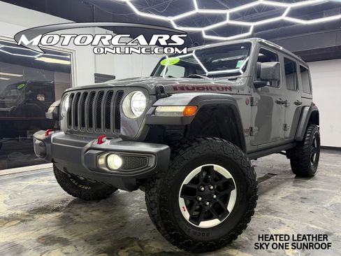Used 2022 Jeep Wrangler Unlimited Rubicon w/ LED Lighting Group image 1