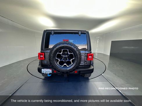 Used 2023 Jeep Wrangler Unlimited Rubicon 4xe w/ Steel Bumper Group image 4