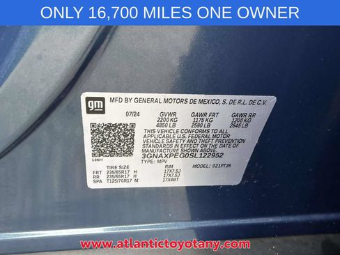 Used 2025 Chevrolet Equinox LT w/ Safety and Technology Package AWD/4WD image 20