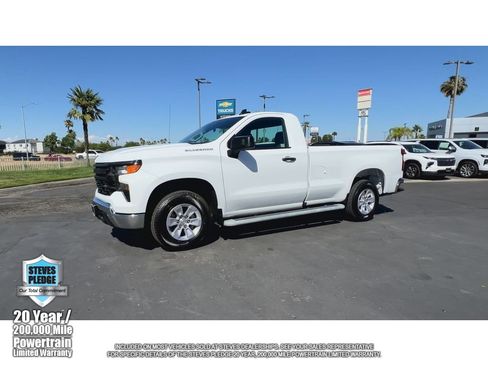 Certified 2025 Chevrolet Silverado 1500 W/T RWD image 8