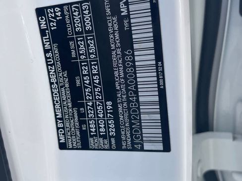 Certified 2023 Mercedes-Benz EQS 450+ SUV image 32