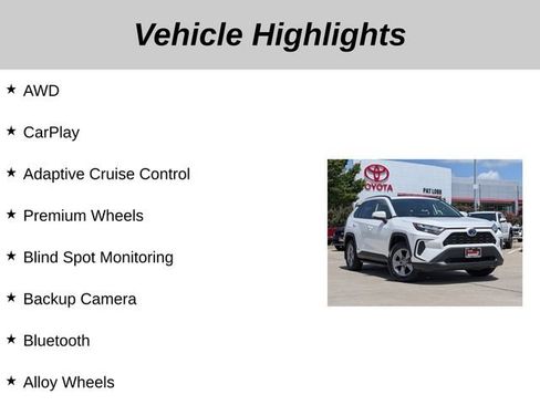 Used 2023 Toyota RAV4 XLE w/ Convenience Package AWD/4WD image 5