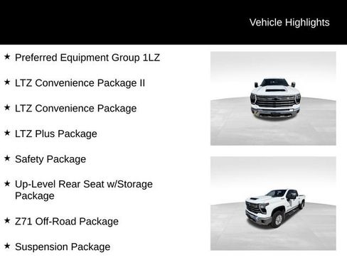 Certified 2024 Chevrolet Silverado 2500 LTZ w/ LTZ Plus Package AWD/4WD image 13