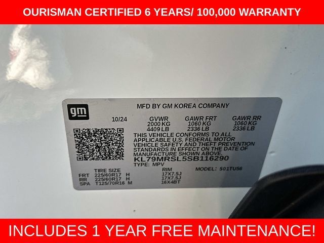 Used 2025 Chevrolet TrailBlazer LT AWD/4WD image 31