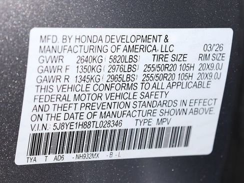 Certified 2026 Acura MDX SH-AWD w/ Advance Package image 42