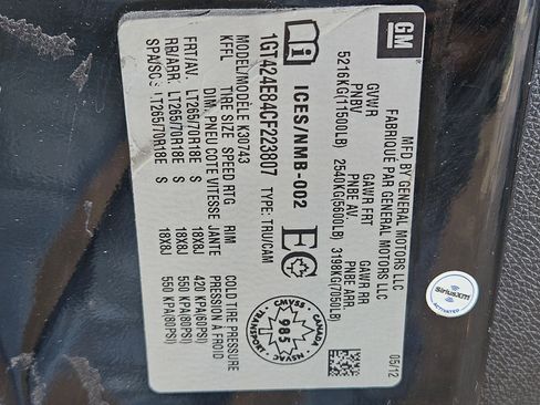 Used 2012 GMC Sierra 3500 SLT image 36