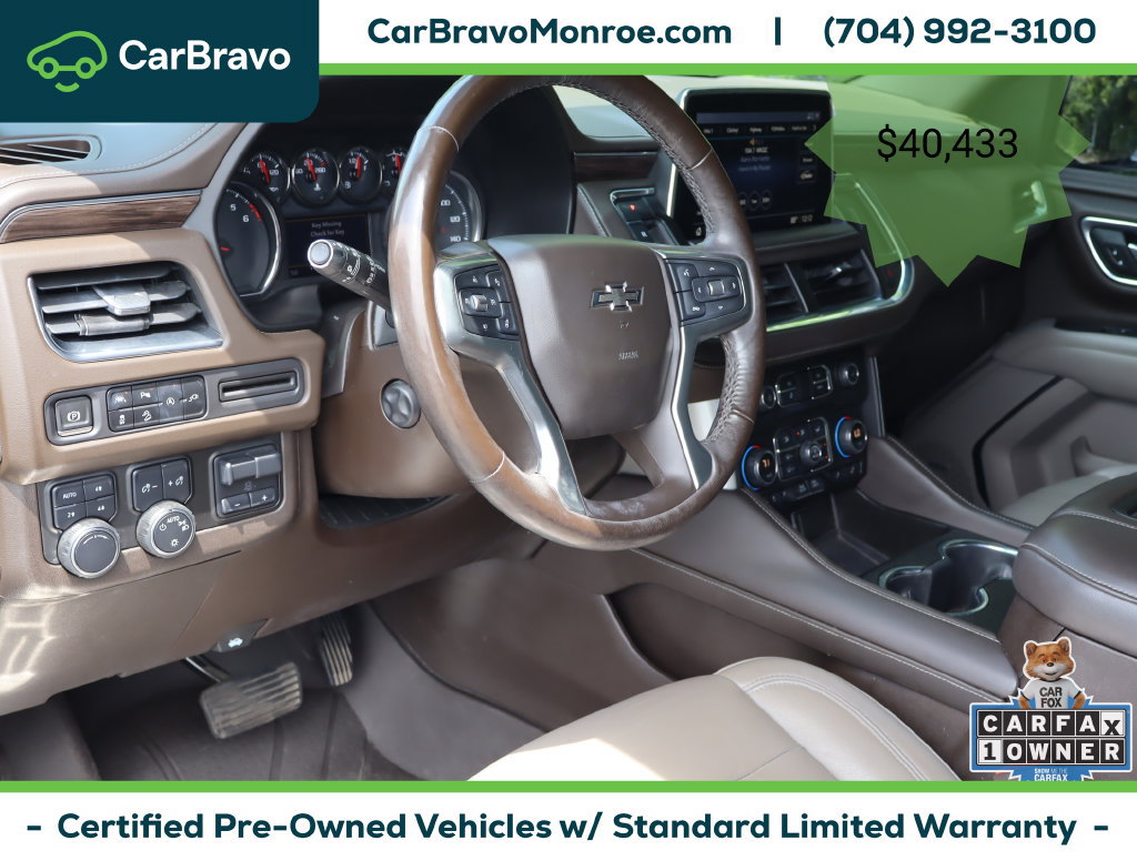 Certified 2021 Chevrolet Tahoe Z71 w/ Z71 Signature Package AWD/4WD image 16