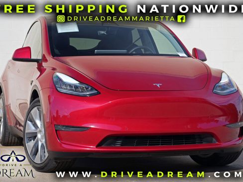 Used 2021 Tesla Model Y Long Range AWD/4WD image 2