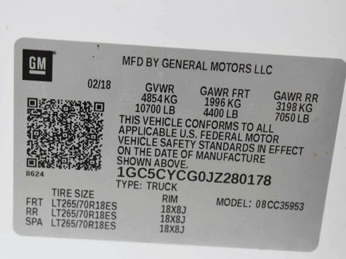 Used 2018 Chevrolet Silverado 3500 W/T RWD image 56