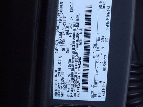 Used 2018 Ford F150 XLT w/ Equipment Group 302A Luxury image 20